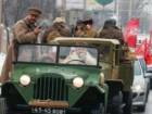 Более 100 машин устроили автопробег по Ростову в честь 75-летия освобождения от фашистов 
