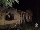 В Ростовской области на пожаре погиб 4-летний мальчик