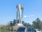 Новую стелу установили на въезде в Ростов со стороны Таганрога 