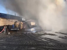 На территории завода с нефтепродуктами в Новошахтинске произошел пожар