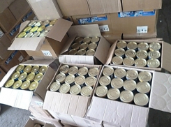 Больше 9 тонн опасных консервов попытались вывезти на Украину из Ростовской области