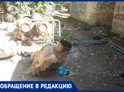 Во время ремонта теплотрассы в Ростове пострадала детская площадка