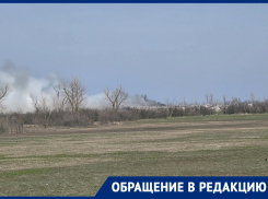 Второй день горит мусор из Ростова и Батайска на Багаевском полигоне 