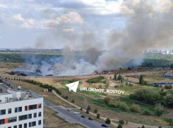 Суворовский в дыму: крупный пожар локализовали в Ростове