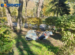 Жители Ставрополья не смогли доехать до Суворовского и переночевали на земле в парке Островского 