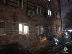 В Ростове-на-Дону обрушилась стена пятиэтажного жилого дома на Нариманова