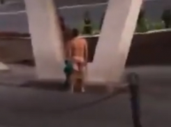 Смешные и голые мексиканцы в центре Ростова шокировали горожан и попали на видео