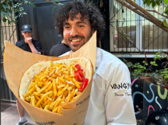 В Ростове приготовили самый большой гирос в России