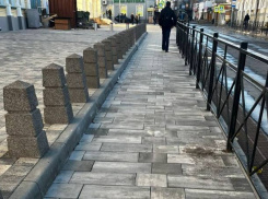 Тротуар на Станиславского наконец отремонтировали в Ростове