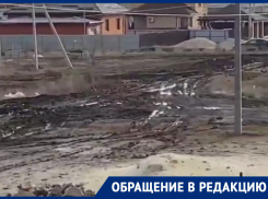 Из-за размытой дороги жители Константиновска застряли по пути домой