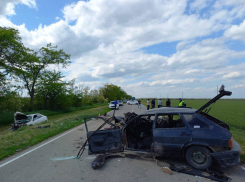 Один человек погиб и двое пострадали в жесткой аварии на трассе в Ростовской области 