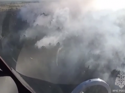 В Каменском районе потушили крупный ландшафтный пожар на площади 25 Га