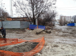 Два месяца сумасшедших пробок ждет автомобилистов на Ворошиловском проспекте в Ростове