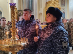 Для ростовских росгвардейцев провели духовную акцию 