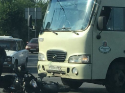 27-летний мотоциклист столкнулся с  автобусом на Каширской 