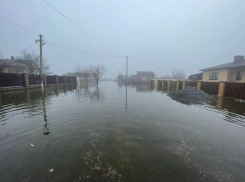 В Ростовской области станица Грушевская начала уходить под воду