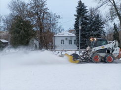 В Ростове за ночь вывезли около 3000 тонн снега