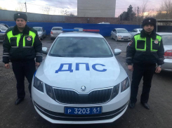 В Ростовской области полицейские спасли жизнь водителю, которому стало плохо за рулем