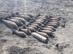 В Ростовской области обезвредили 50 мин и снарядов времен войны