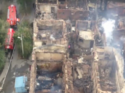 Кармой за «быдляцкое молчание» обозвали украинцы страшный пожар в частном секторе Ростова