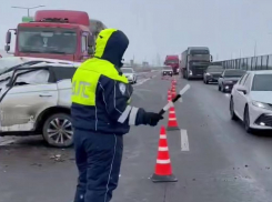 Часть трассы на М-4 «Дон» перекрыли из-за ДТП