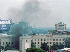 Ростовчане позлорадствовали у дымящегося здания правительства области