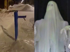Качающий воду полтергейст попал на видео в Ростовской области