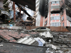 Губернатор Ростовской области показал последствия атаки БПЛА в Левенцовке и Ленинаване 