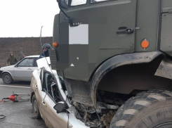 ДТП с военным грузовиком в Ростовской области: двое погибших