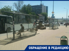 «Они разваливаются на глазах»: ростовчанка раскритиковала новые прозрачные остановки