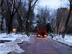 В Ростове полиция перегородила улицу Пушкинскую, куда должны прийти митингующие