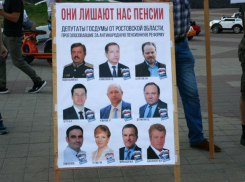 Ростовчане снова вышли на акцию протеста против пенсионной реформы