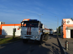 Спецтехника МЧС из Ростова отправилась в Дагестан для дезинфекции