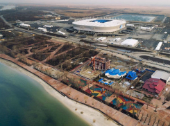Новую набережную Ростова показали горожанам с высоты птичьего полета