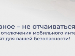 Власти призвали ростовчан не отчаиваться при отключении мобильного интернета