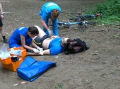 На велодроме ботанического сада в Ростове разбился велосипедист