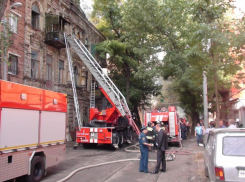 Пожар в центре Ростова на Станиславского локализован