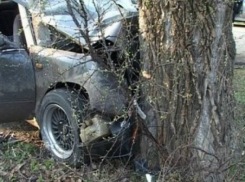 Тройное ДТП с эпичным вылетом в дерево спровоцировал водитель ВАЗа в Ростовской области