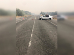 В Ростовской области восстановили движение по трассе, перекрытой из-за пожара