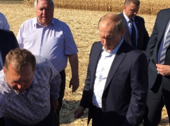 Владимир Путин прибыл в Семикаракорск 