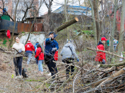 В Ростове во время массового субботника вывезли более 300 тонн мусора