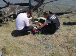После крушения вертолета в Ростовской области возбуждено уголовное дело