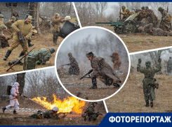 «Бились за каждый дом и улицу»: в Ростове прошла военная реконструкция в честь 80-летия освобождения города