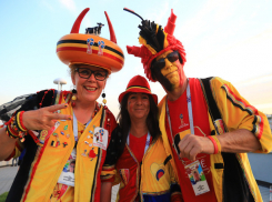 ТОП-10 самых сумасшедших образов болельщиков в Ростове на матче «Бельгия - Япония»