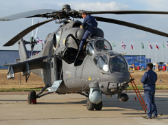 Ударные вертолеты Ми-35М из Ростова поставили в Питер