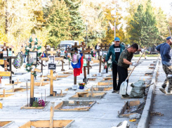 Власти Ростова рассказали о благоустройстве Аллеи героев на Северном кладбище