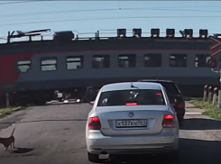 Упавшая на рельсы пенсионерка едва не попала под колеса электрички 