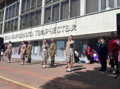 В Ростовскую область привезли частицу Вечного огня