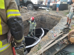 В Ростове-на-Дону двух строителей вытащили из-под бетонной плиты