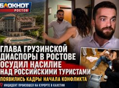 Глава грузинской диаспоры в Ростове осудил насилие над российскими туристами на курорте в Грузии